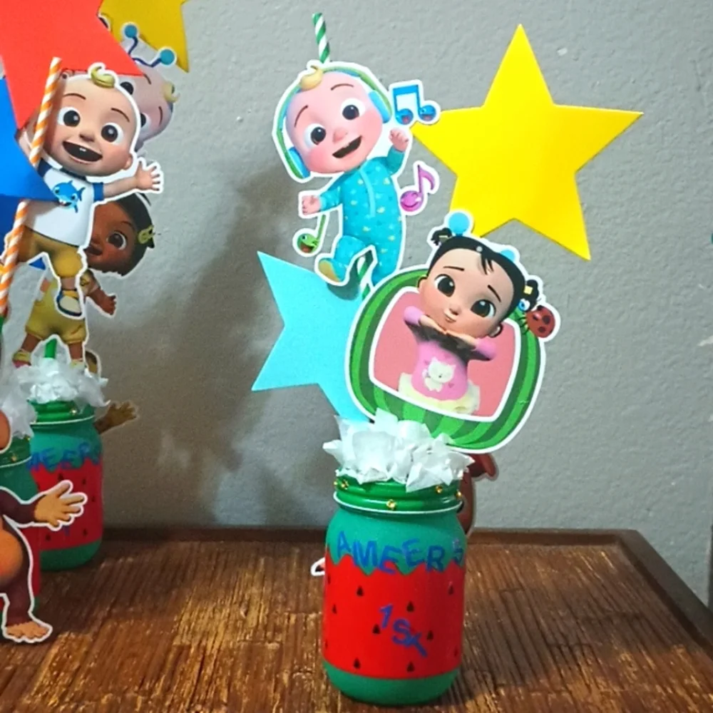 Custom made 3D Centerpieces
